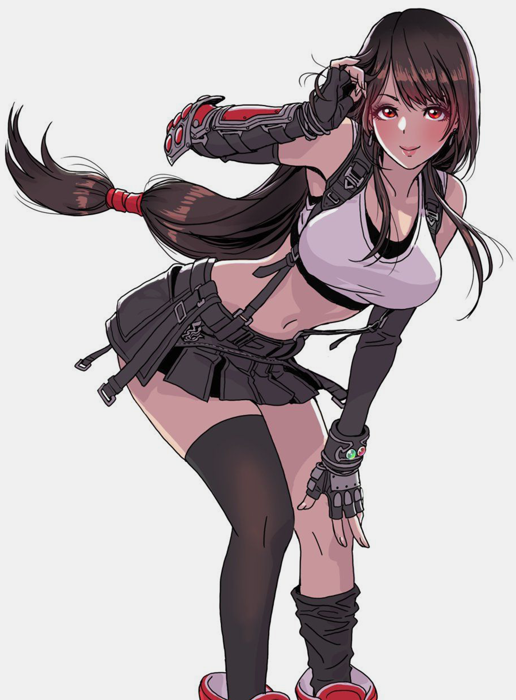 Illust_Tifa_Drawing